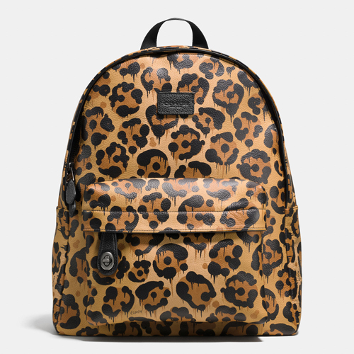 Coach Outlet Small Campus Backpack In Wild Beast Print Leather